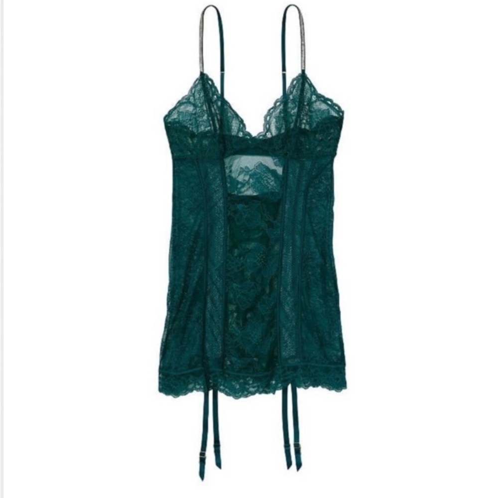 Victoria's Secret
Sheer Lace Garter Slip & Lingerie Set - Picture 5 of 13